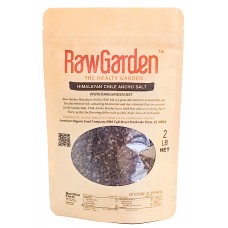 RawHarvest Himalayan Ancho Chile Salt Mild Seasoning Semi-Coarse 2 Lbs 1 Pack